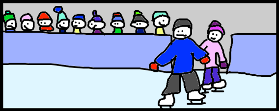 Kids entering the ice - bp image